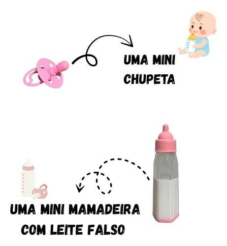 MAMADEIRA C/CHUPETA P/BONECA